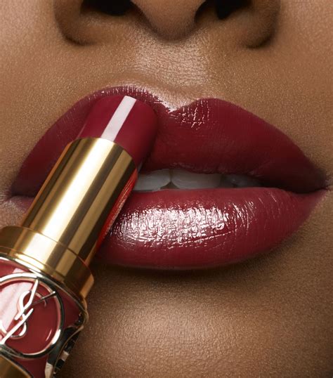 ysl rouge volupte shine red in the dark|ysl rouge volupte shine 121.